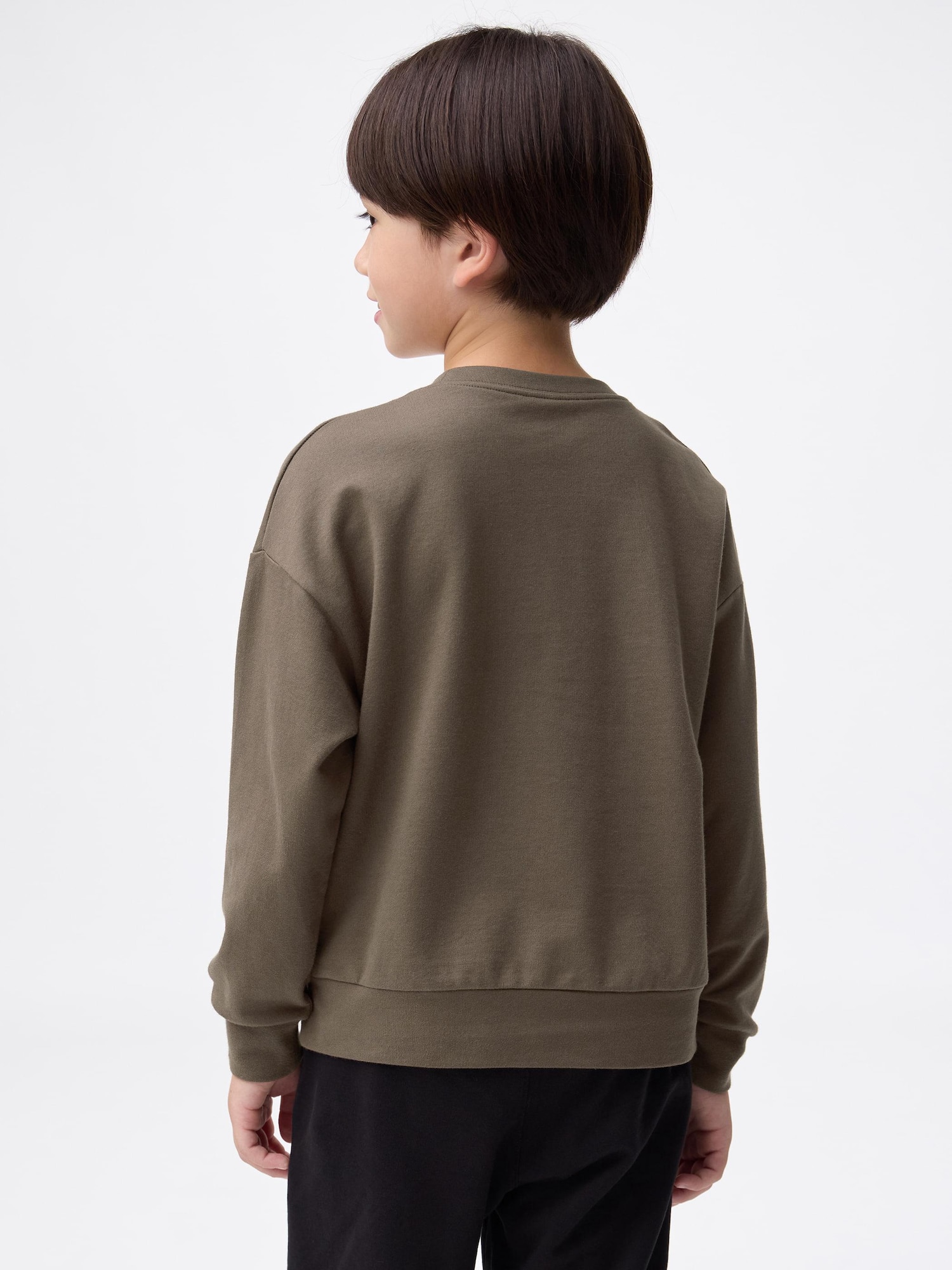 GU公式 | KIDS(男女兼用)コットンスウェットプルオーバー(ベア)