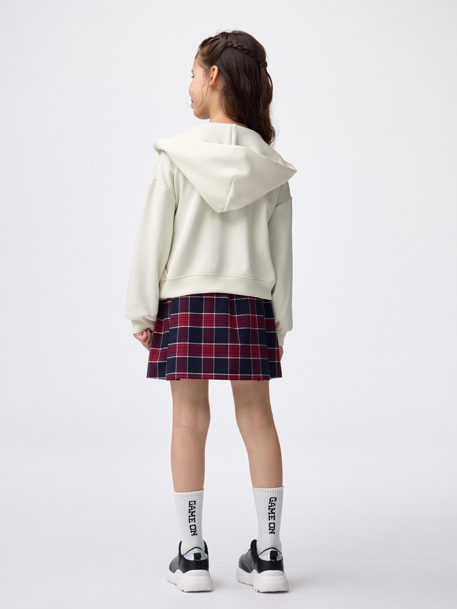 GU公式 | GIRLSプリーツミニスコート(チェック)