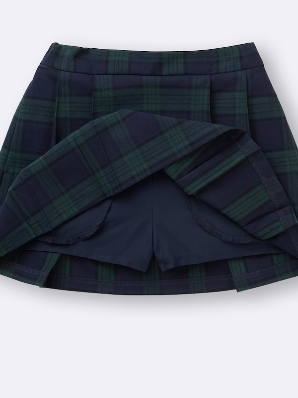 GIRLSプリーツミニスコート(チェック)