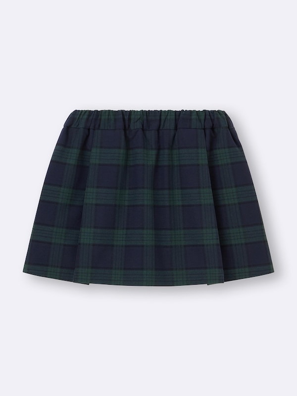 GIRLSプリーツミニスコート(チェック)