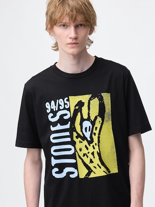 グラフィックT MUSIC 2 【メンズ】 【Tシャツ・カットソー】【GU公式/ジーユー】 【BLACK】 グラフィックT MUSIC 2 【メンズ】 【Tシャツ・カットソー】【GU公式/ジーユー】 【BLACK】
