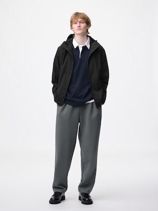 パフスウェットキャロットパンツ+EC(丈長め78.0cm) 【メンズ】 【スウェット】【GU公式/ジーユー】 【GRAY】