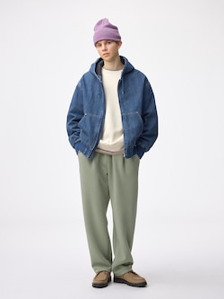 パフスウェットキャロットパンツ+EC(丈長め78.0cm)