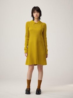 2ピースニットミニワンピース by rokh