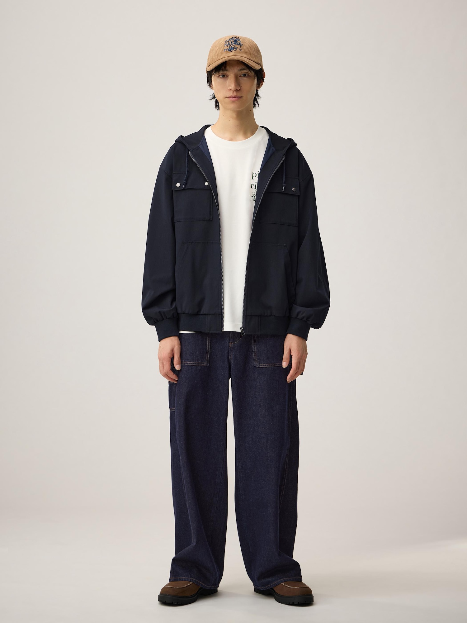  rokh スウェット L GU公式 | ジップアップパーカ by rokh