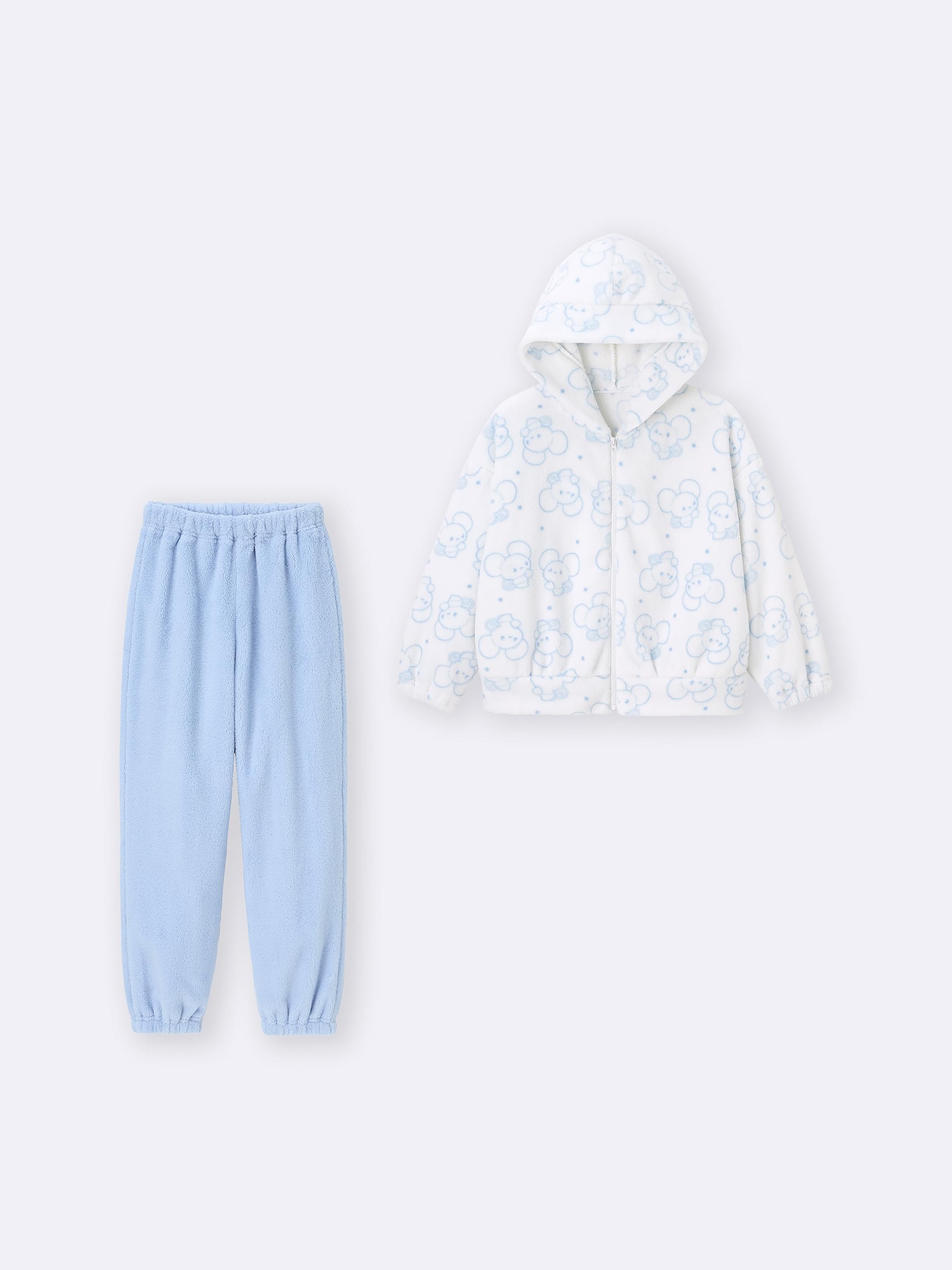 【ちゅちゅまる】 GU公式 | KIDS(男女兼用) マシュマロフィールラウンジセット ポケピース