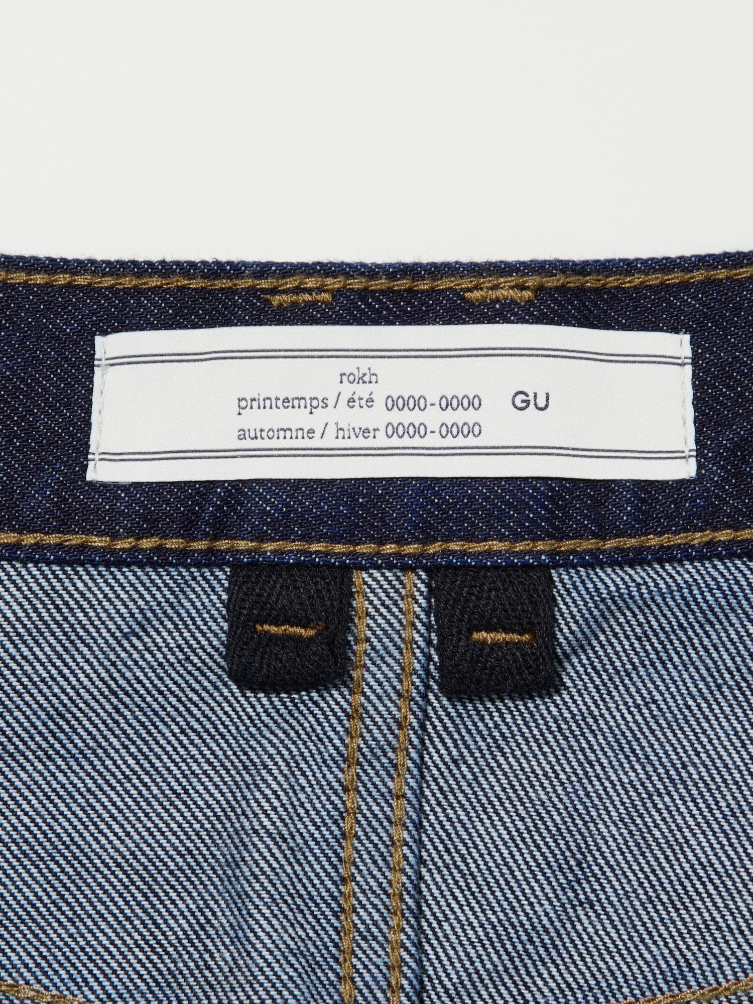 GU公式 | バレルレッグペインタージーンズ by rokh