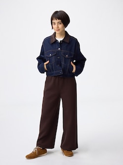 パフスウェットバギーパンツ+EC(丈短め63.0cm)