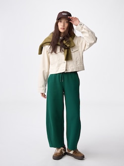 ヘビーウェイトスウェットバレルレッグパンツ+EC(丈短め63.5cm)