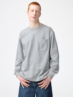 ヘビーウェイトクルーネックT(長袖)