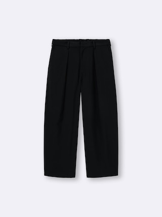 バレルレッグスラックス+OS(米国仕様) 【メンズ】 【パンツ】【GU公式/ジーユー】 【BLACK】 バレルレッグスラックス+OS(米国仕様) 【メンズ】 【パンツ】【GU公式/ジーユー】 【BLACK】