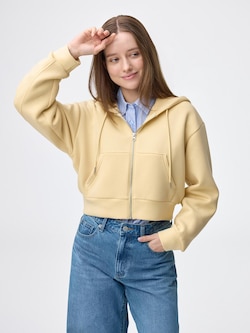 パフスウェットフルジップパーカ