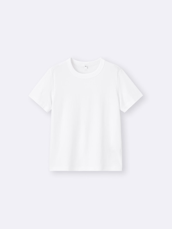 コットンスムースクルーネックT