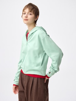 UVカットフルジップパーカ