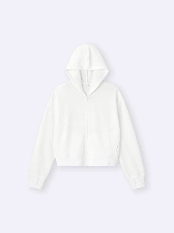 UVカットフルジップパーカ