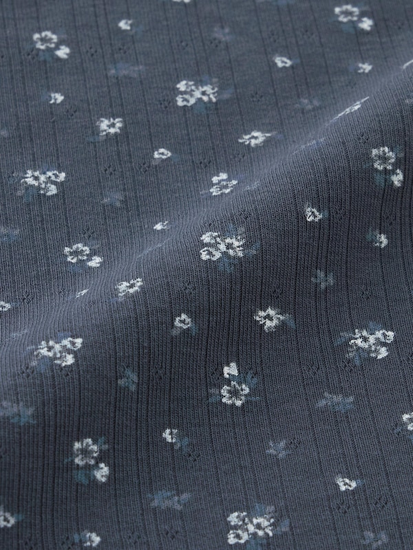 コットンブレンドキャミソール(ドライ)(フラワー)