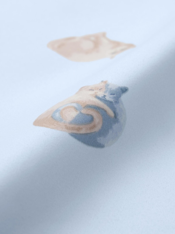 サテンパジャマ(長袖&ロングパンツ)(キャット)