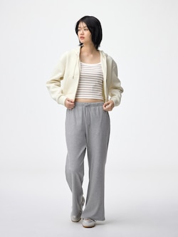 リブイージーパンツ(丈標準67.0～71.0cm)