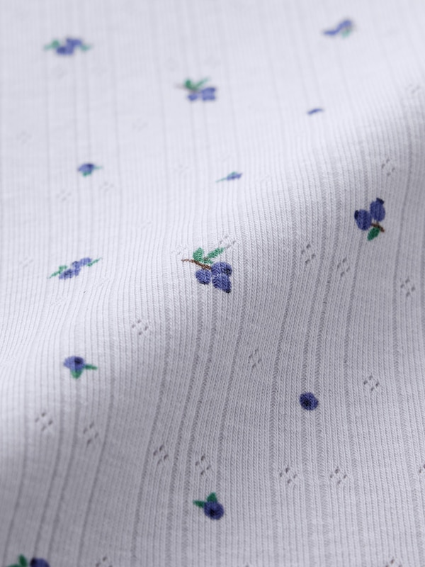 コットンブレンドパジャマ(半袖&ショートパンツ)(フルーツ)