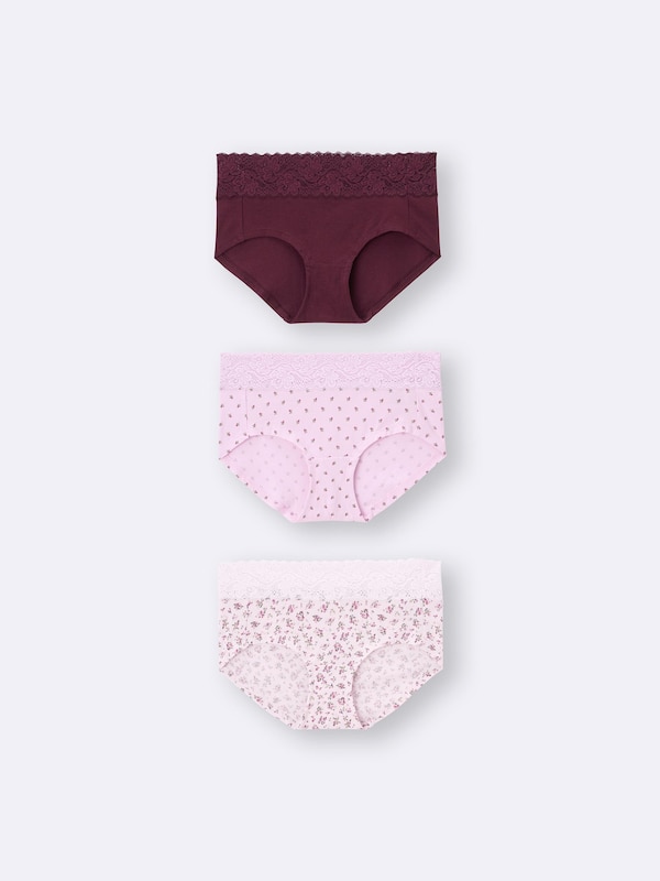 ローライズショーツ3P