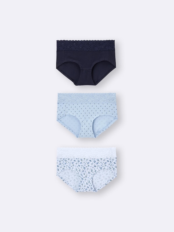 ローライズショーツ3P