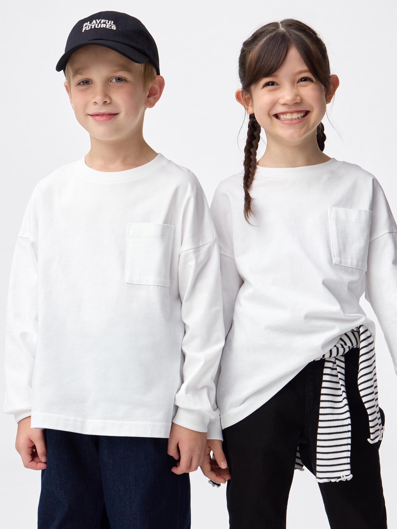 KIDS コットンポケットT(長袖)