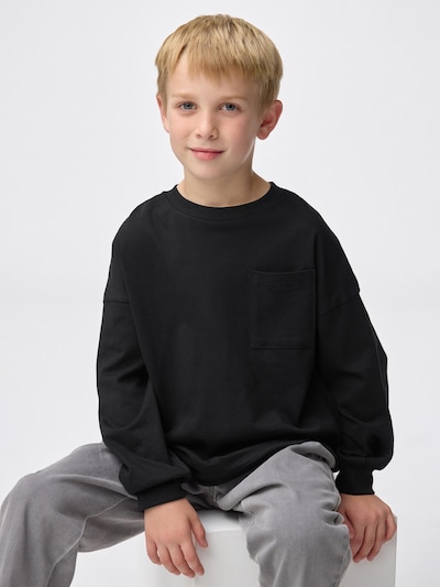 KIDS(남녀 겸용) 코튼 포켓 T(긴소매)