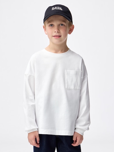 KIDS(남녀 겸용) 코튼 포켓 T(긴소매)