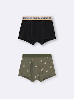 BOYSボ�クサーパンツ2P(カー)