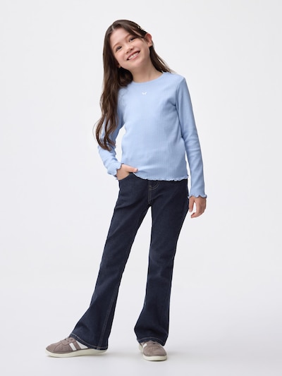 GIRLS 스트레치 슬림 플레어 청바지