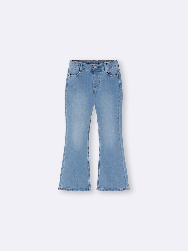 GIRLSストレッチスリムフレアジーンズ