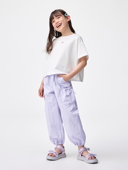 GIRLSドライリボンカーゴパンツ