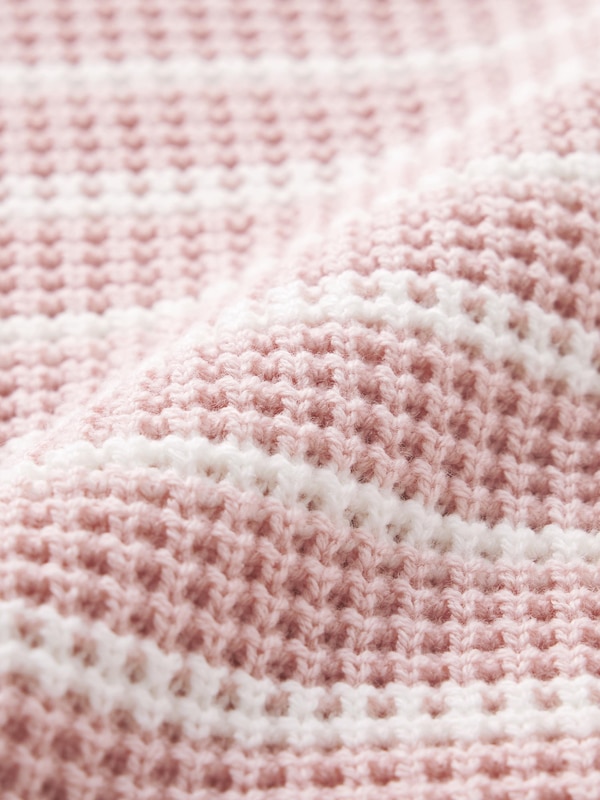 GIRLSウォッシャブルニットボーダープルオーバー