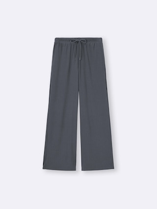 リブプルオンパンツ+OS(米国仕様) 【レディース】 【パンツ】【GU公式/ジーユー】 【DARK GRAY】 リブプルオンパンツ+OS(米国仕様) 【レディース】 【パンツ】【GU公式/ジーユー】 【DARK GRAY】