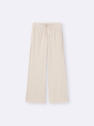 リブプルオンパンツ+OS(米国仕様) 【レディース】 【パンツ】【GU公式/ジーユー】 【NATURAL】