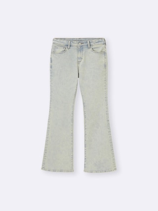 スリムフレアジーンズ+OS(米国仕様) 【レディース】 【パンツ】【GU公式/ジーユー】 【BLUE】 スリムフレアジーンズ+OS(米国仕様) 【レディース】 【パンツ】【GU公式/ジーユー】 【BLUE】