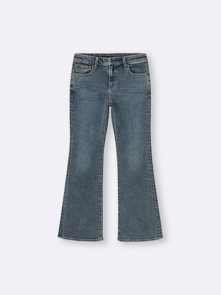 スリムフレアジーンズ+OS(米国仕様) 【レディース】 【パンツ】【GU公式/ジーユー】 【BLUE】 スリムフレアジーンズ+OS(米国仕様) 【レディース】 【パンツ】【GU公式/ジーユー】 【BLUE】