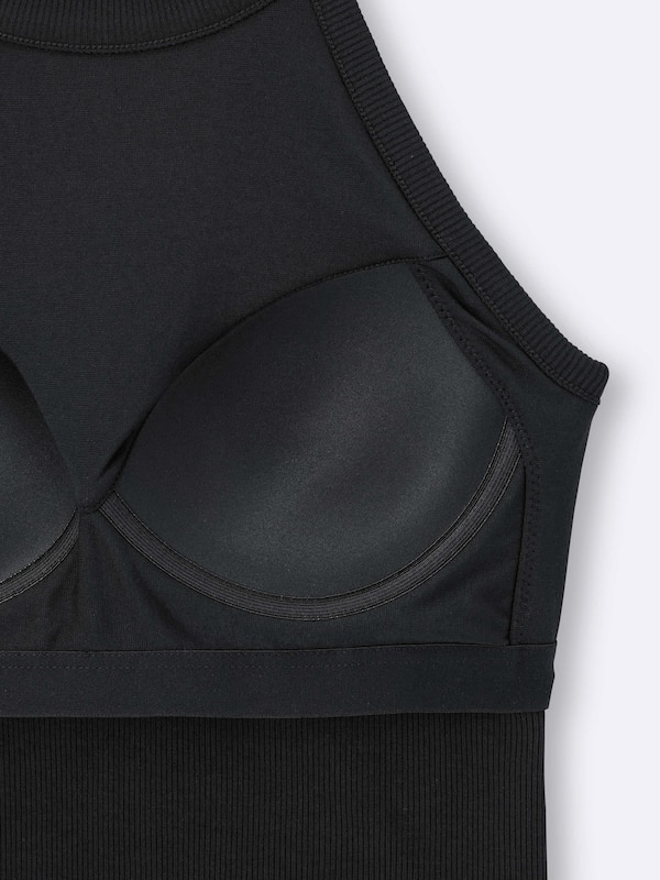 ブラフィールクロップドホルターネックタンクトップ+OS(米国仕様)