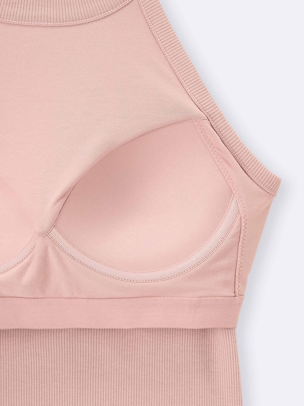 ブラフィールクロップドホルターネックタンクトップ+OS(米国�仕様)