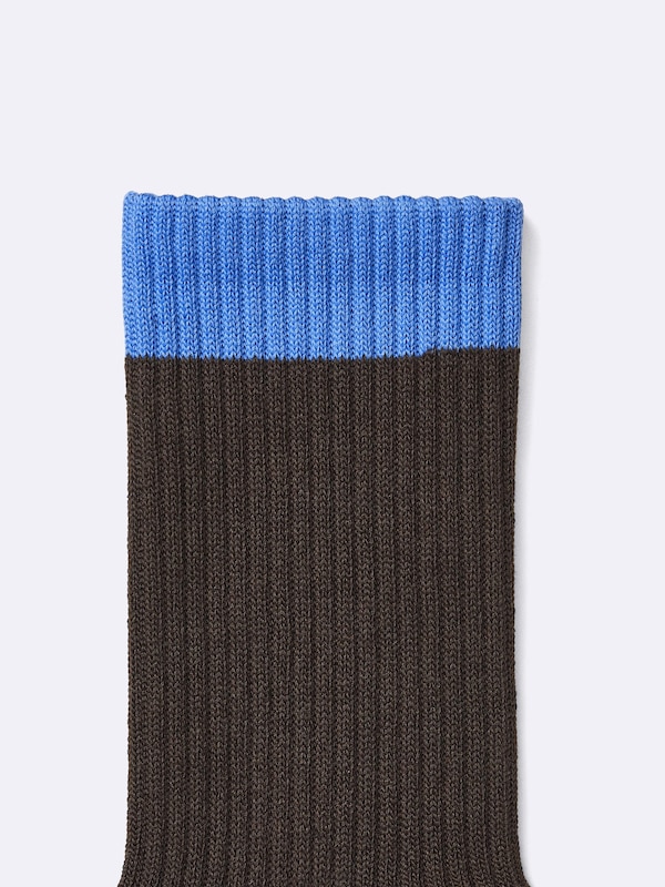 スタイルドライハイアンクルソックス(切り替え)