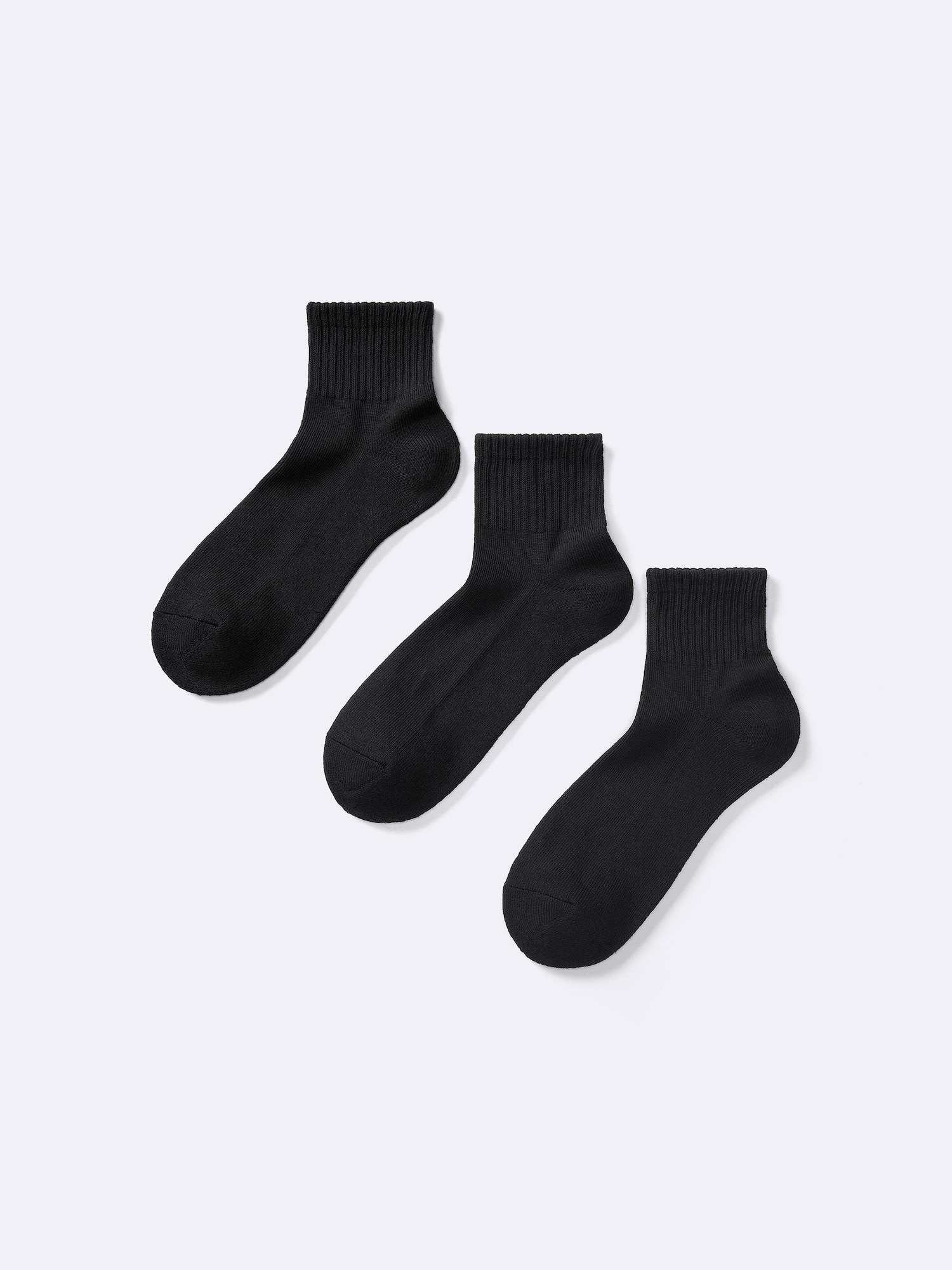 GU公式 | ハイアンクルソックス(バックロゴ)