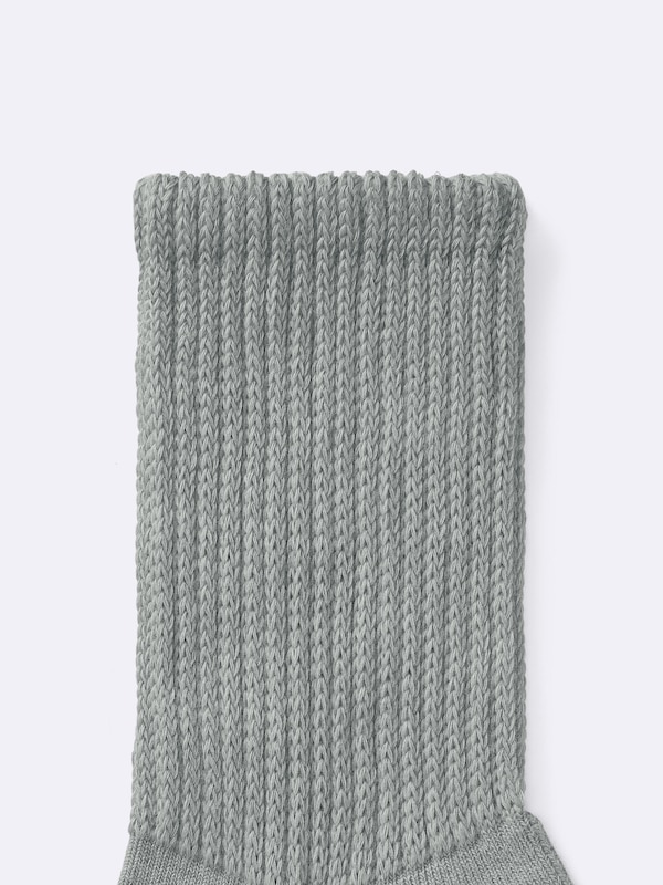 ハイアンクルソックス(チャンキーリブ)