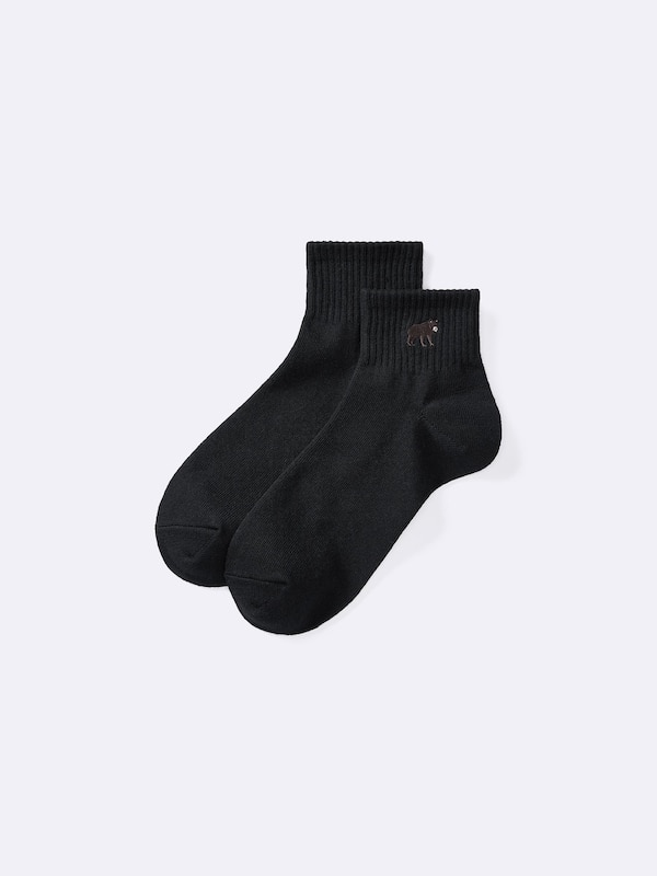 アンクルソックス(刺繍)