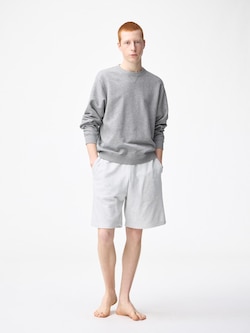 スウェットイージーハーフパンツ