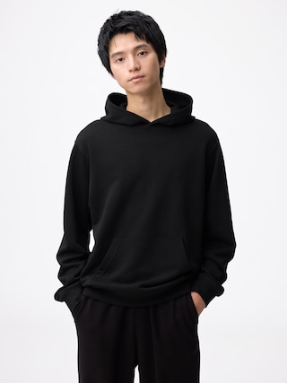 スウェットパーカ 【メンズ】 【Tシャツ・カットソー】【GU公式/ジーユー】 【BLACK】 スウェットパーカ 【メンズ】 【Tシャツ・カットソー】【GU公式/ジーユー】 【BLACK】