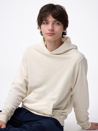 スウェットパーカ 【メンズ】 【Tシャツ・カットソー】【GU公式/ジーユー】 【NATURAL】