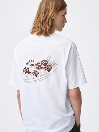 グラフィックT TOM and JERRY 【メンズ】 【Tシャツ・カットソー】【GU公式/ジーユー】 【WHITE】 グラフィックT TOM and JERRY 【メンズ】 【Tシャツ・カットソー】【GU公式/ジーユー】 【WHITE】