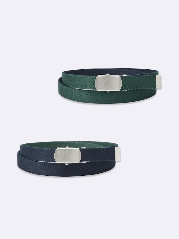 カラーコンビネーションテープロングベルト