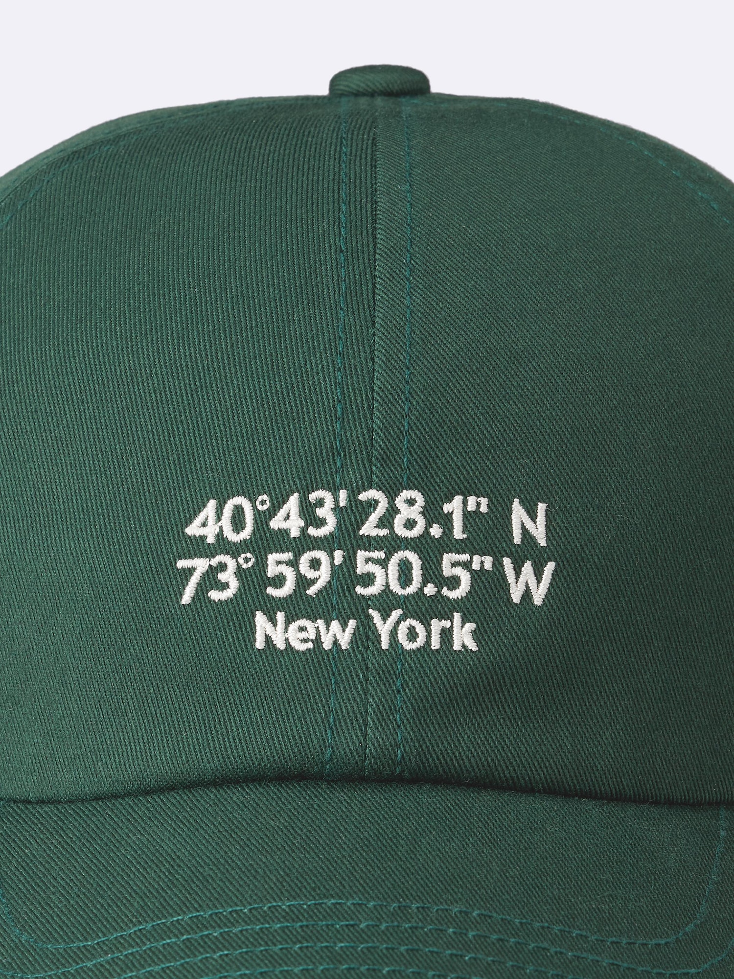 GU公式 | UVカットツイルロゴキャップ