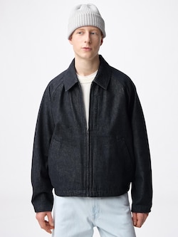 コットンジップアップジャケット